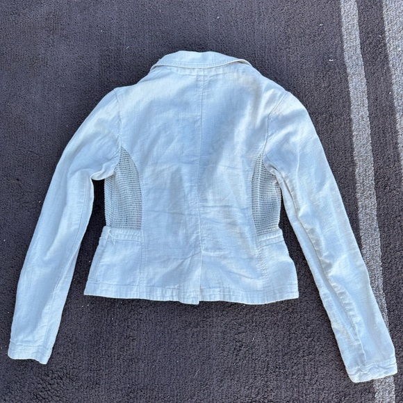 Cartonnier linen blazer, size 10 - Picture 3 of 6